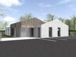 Accueil périscolaire Béton et Bois